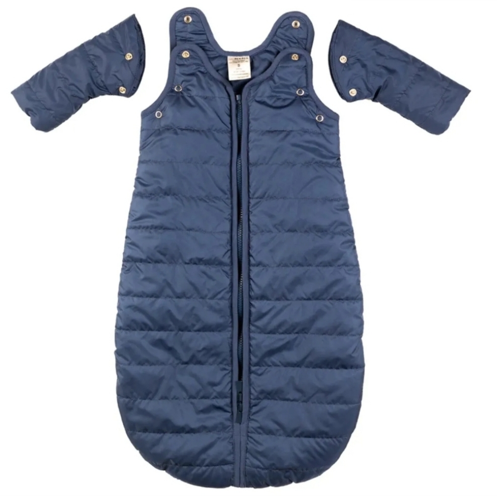 Baby deedee Sleep Nest Travel Quilted Baby Sleeping Bag Sack with Sleeves Sz M.